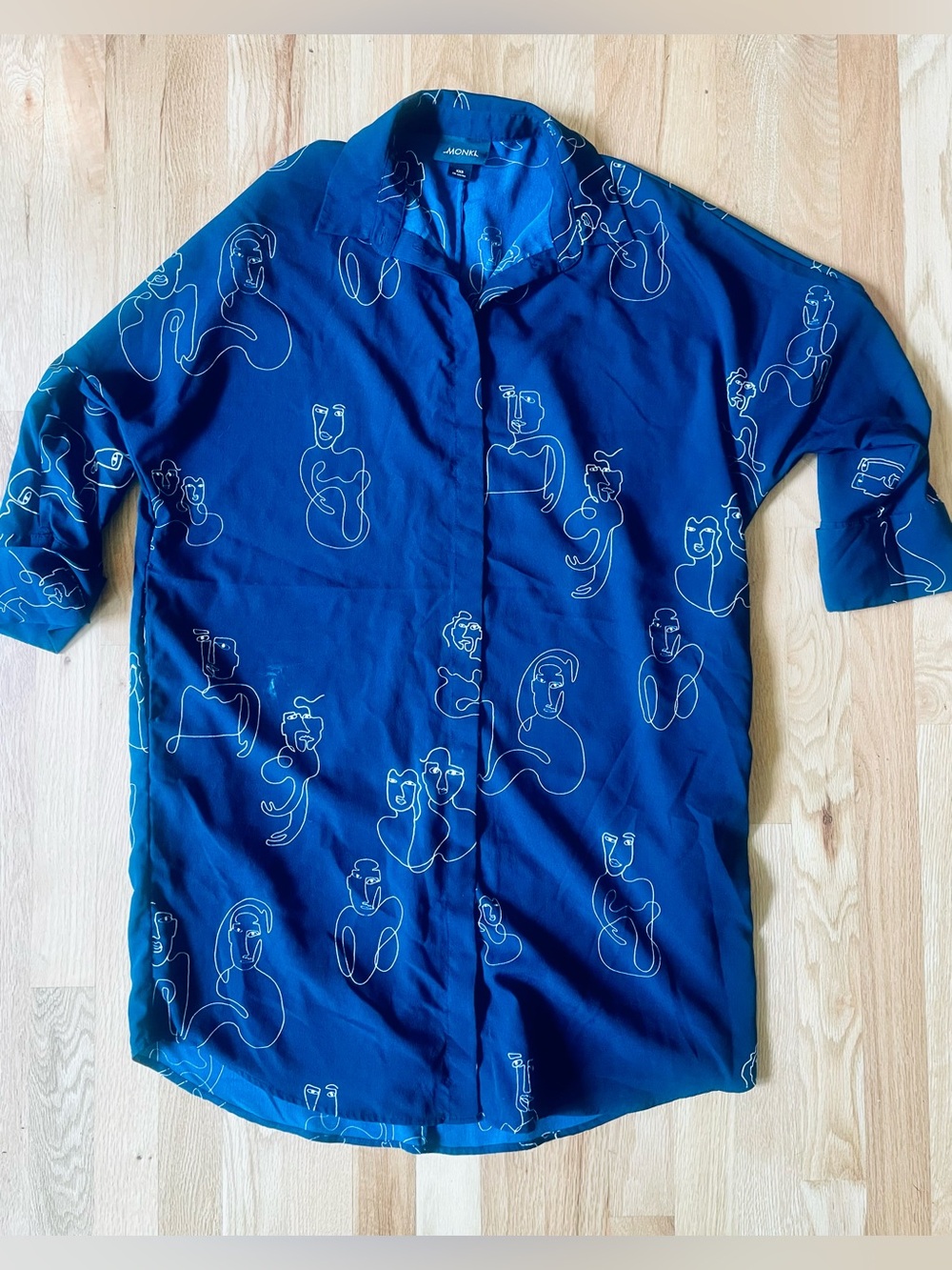 Abstract Monki Shirt Dress